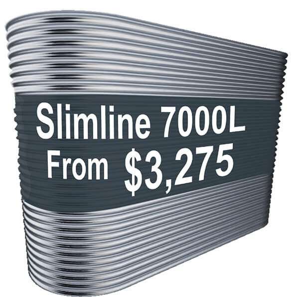 7000L Slimline Water Tank
