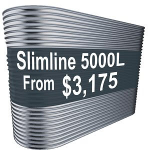 5000L Slimline Water Tank