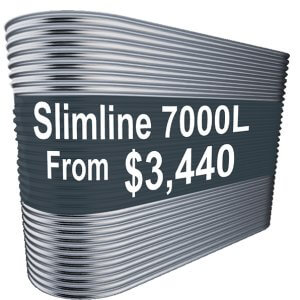 7000L Slimline Water Tank