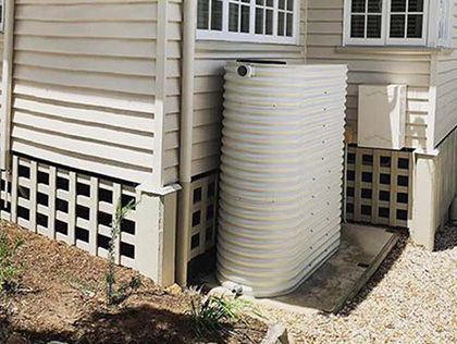 Colorbond water tanks  Genuine finish
