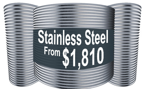Stainless steel water tanks – 304 / 316 grade, water tanks for sale from 500L to 29,800L, sustainable and custom-made in Brisbane